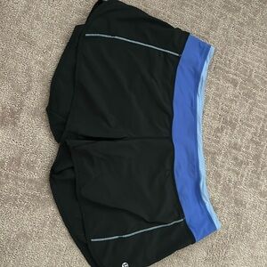 Lululemon speed up low rise shorts